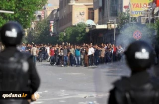 مقر احزاب در سلیمانیه توسط معترضین به آتش کشیده شد