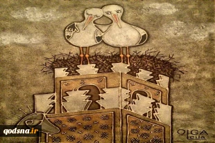 مصائب غزه در نمایشگاه مجازی هنرمندان جهان  4