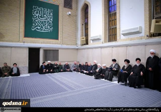 مراسم بزرگداشت رئیس‌جمهور شهید و همراهان گرامی ایشان با حضور رهبر انقلاب
