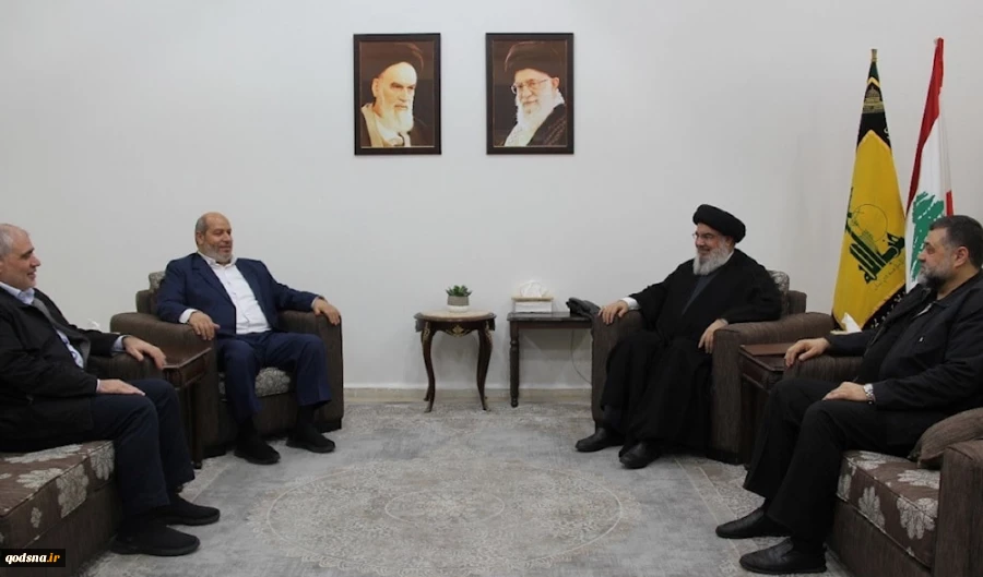 دیدار هیاتی از حماس با سید حسن نصرالله/ تاکید بر ادامه هماهنگی میدانی و سیاسی میان گروههای مقاومت لبنان و فلسطین 2