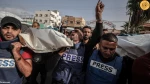 شهادت دو خبرنگار فلسطینی دیگر در بمباران النصیرات 2