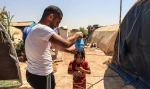 زندگی آوارگان غزه در گرمای ۵۰ درجه چادرها+عکس 2