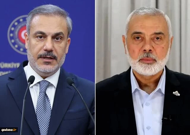 بررسی آخرین تحولات غزه در گفت وگوی تلفنی هنیه با وزیر خارجه ترکیه 2