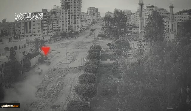 سربازان ارتش اشغالگر در رفح و نتزاریم زیر آتش نیروهای مقاومت 2