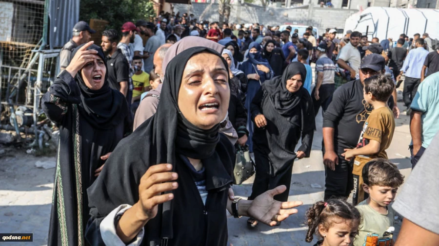 آوارگی بیش از 180 هزار فلسطینی بر اثر جنگ در خان یونس  2