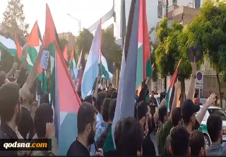 احتجاجات طلابية في مشهد الإيرانية على تواجد رياضيين صهاينة في أولمبياد باريس