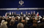 رهبر انقلاب در مراسم تنفیذ حکم ریاست جمهوری رئیس جمهور

رژیم صهیونیستی یک باند تروریستی است 2