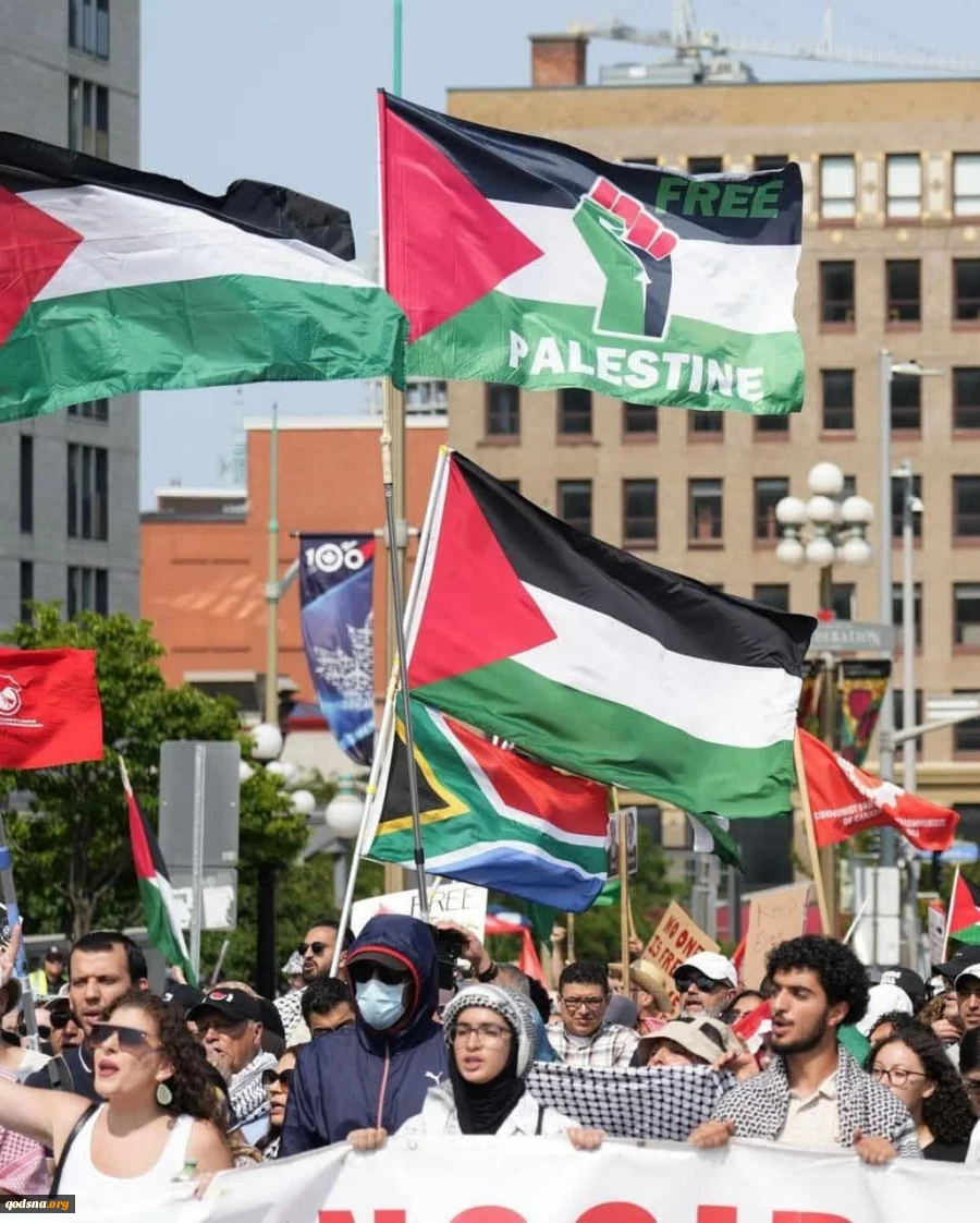 ا دامه فعالیت‌ها و تظاهرات‌ها در کانادا در حمایت از فلسطین و غزه 
 2