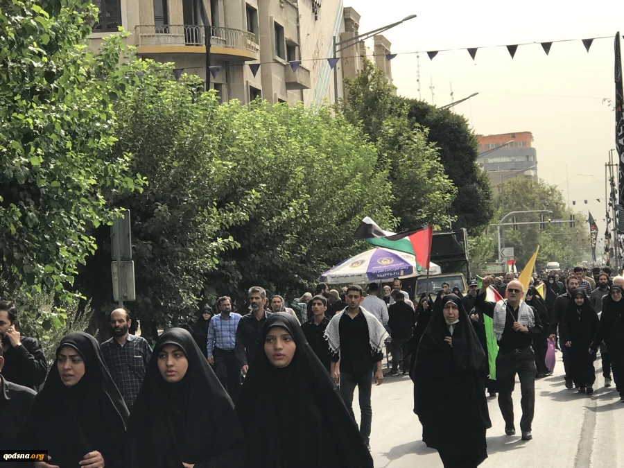 تصاویر تشیع شهید اسماعیل هنیه در تهران 3