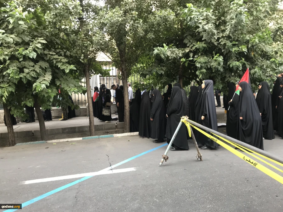 تصاویر تشیع شهید اسماعیل هنیه در تهران 2