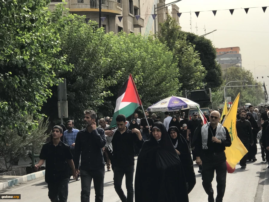 تصاویر تشیع شهید اسماعیل هنیه در تهران 4