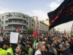 مراسم تشیع جنازه شهید اسماعیل هنیه  در تهران 12