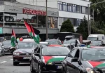 رژه خودرویی در برمن آلمان در همبستگی با فلسطینیان  2