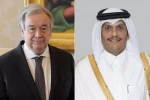 گفت‌و‌گوی نخست‌وزیر قطر و دبیرکل سازمان ملل درباره جنگ غزه 2