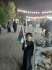 تصاویر ارسالی خبرنگار قدسنا از  پیاده روی زائران اربعین حسینی با پرچم فلسطین در مسیر کربلا(بخش پنجم) 2