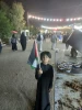تصاویر ارسالی خبرنگار قدسنا از پیاده روی زائران اربعین حسینی با پرچم فلسطین در مسیر کربلا(بخش چهارم) 11