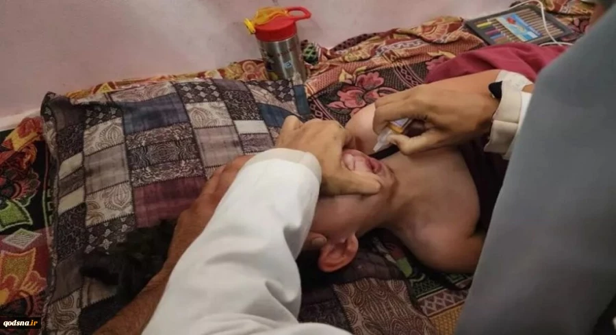 واکسیناسیون فلج اطفال در مرکز غزه آغاز شد 2