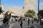 ۲ شهید در پی بمباران بیمارستان «معمدانی» غزه 2