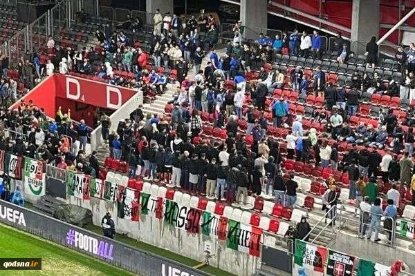 هكذا تعاطف جماهير المنتخب الإيطالي مع فلسطين 2