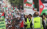 تظاهرات در لندن انگلیس در حمایت از مردم فلسطین 2