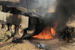 انهدام تانک «مرکاوا» رژیم صهیونیستی در شرق شهر رفح 2