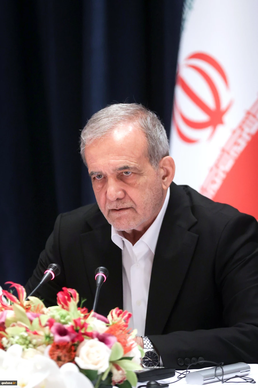 رئیس جمهور در نیویورک:  پایان اشغالگری، توقف آپارتاید در فلسطین و آتش‌بس فوری در غزه پیش‌نیاز توسعه و صلح جهانی است/ ترور شهید هنیه قطعاً بدون پاسخ نخواهد ماند 2