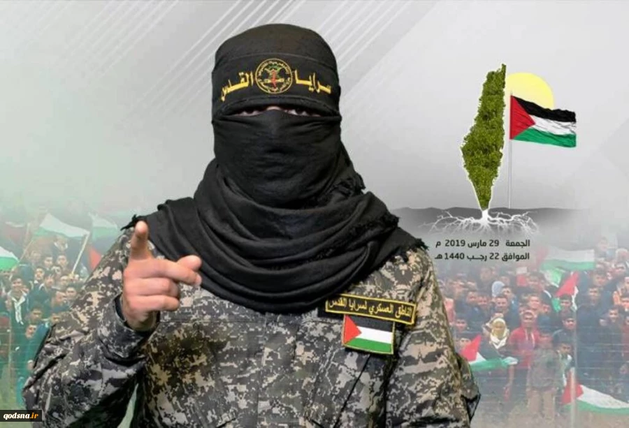 سرایا القدس مواضع دشمن صهیونیستی در محور نتزاریم را هدف قرار داد 2