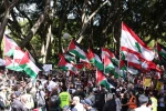 راهپیمایی در سراسر جهان هم‌زمان با سالگرد عملیات طوفان الاقصی 8
