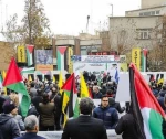 تجمع بزرگ مردمی دفاع از جبهه مقاومت در میدان فلسطین 2