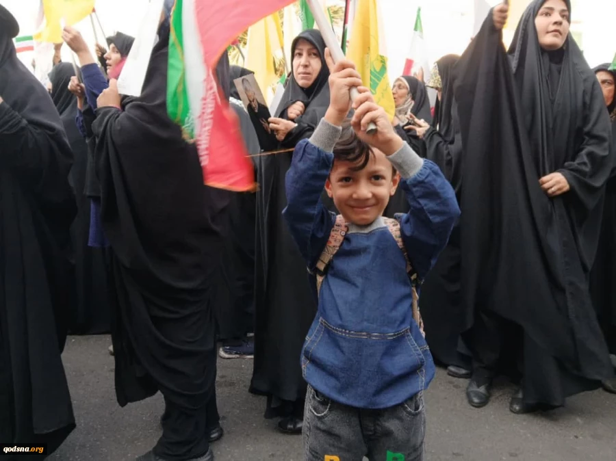 اختصاصی قدسنا، گزارش تصویری تجمع دختران حامی مقاومت(دختران مقاومت) در میدان فلسطین تهران با حضور اقشار مختلف تهران  2