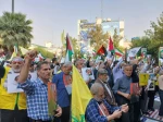اختصاصی قدسنا، گزارش تصویری تجمع دختران حامی مقاومت(دختران مقاومت) در میدان فلسطین تهران با حضور اقشار مختلف تهران 2