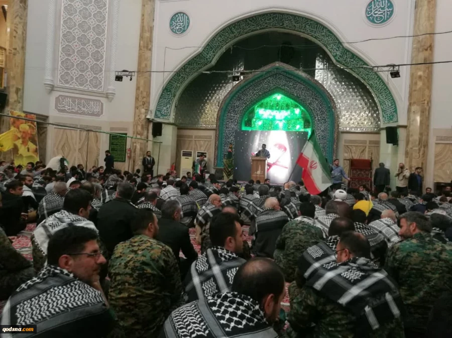 مراسم بزرگداشت اسطوره مقاومت، شهید یحیی سنوار در مسجد امام صادق (ع) میدان فلسطین تهران لرگزار شد 2