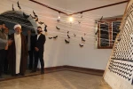 بازدید دبیر کل جمعیت دفاع از ملت فلسطین از آثار نمایشگاه گروهی هنر طوفان  18