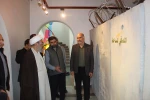 بازدید دبیرکل جمعیت دفاع از ملت فلسطین از نمایشگاه «هنر طوفان» در موزه فلسطین 2