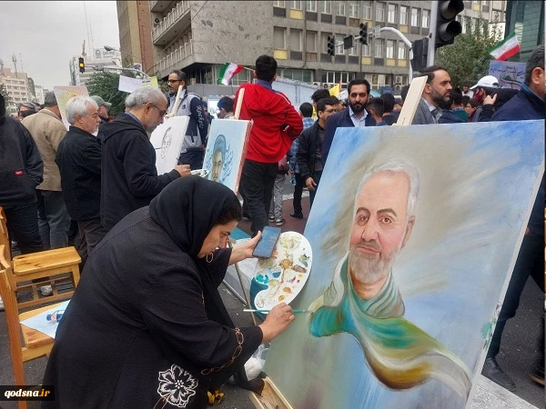 آغاز مراسم یوم‌الله ۱۳ آبان در سراسر کشور/ طنین شعار مرگ بر اسراییل و مرگ بر آمریکا 2