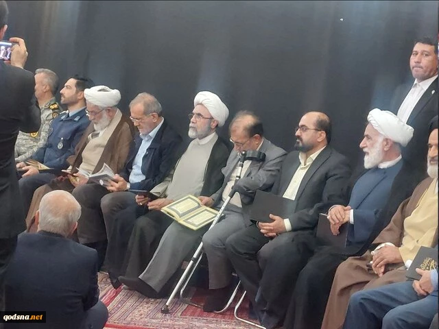 برگزاری مراسم چهلم شهادت سید حسن نصرالله و سردار نیلفروشان با حضور شخصیت‌های کشوری و لشکری 2