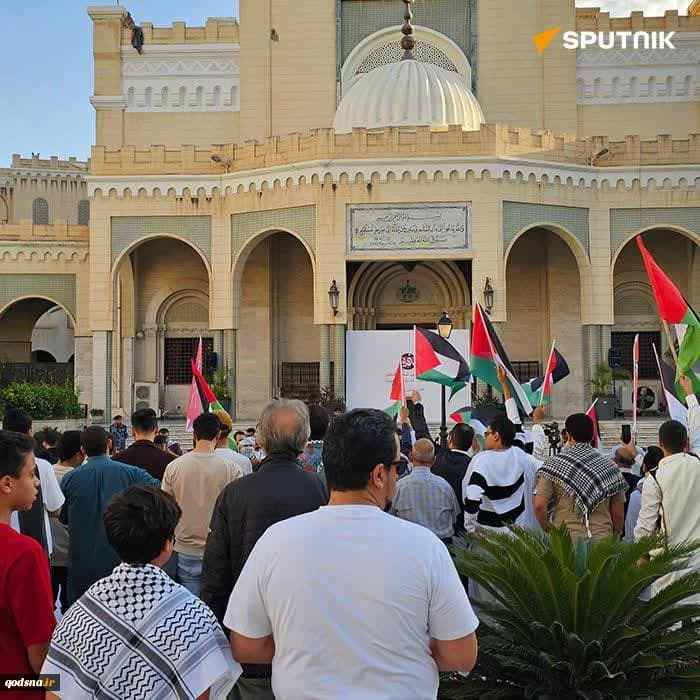 تظاهرات گسترده مردم لیبی در حمایت از فلسطین 5