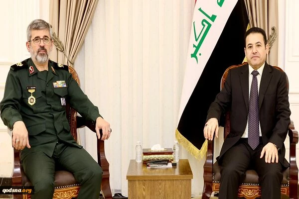 محور رایزنی مشاور امنیت ملی عراق با وابسته نظامی ایران در بغداد 2