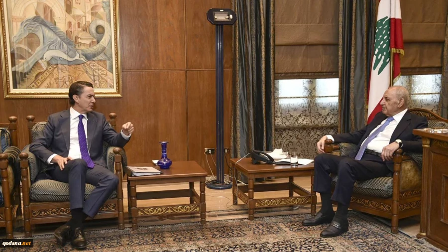 رئیس پارلمان لبنان: این آخرین سفر هوکشتاین است 2