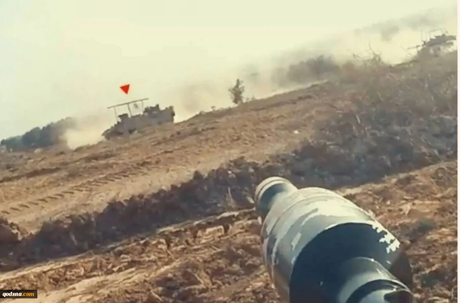 Al-Qassam Brigades destroys five Israeli Merkava tanks