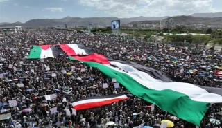 في أكبر زخم جماهيري..

اليمن يخرج بـ780 مسيرة نصرة للشعب الفلسطيني