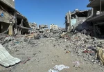 چهارصد و شصت و ششمین روز عملیات طوفان الاقصی؛

آتش بس غزه در ایستگاه نهایی/شهادت 10 فلسطینی در حمله صهیونیست‌ها به غزه/حمله موشکی یمن به فلسطین اشغالی 2