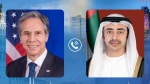 وزیران خارجه آمریکا و امارات درخصوص آتش بس در غزه گفت وگو کردند 2