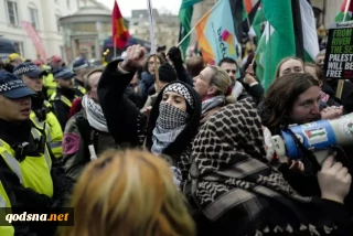 تظاهرات حامیان فلسطین در اروپا