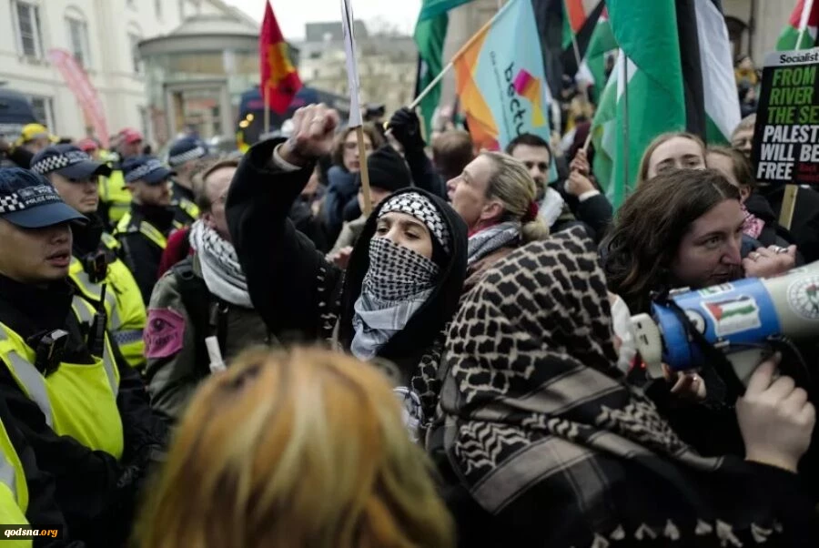 تظاهرات حامیان فلسطین در اروپا 2