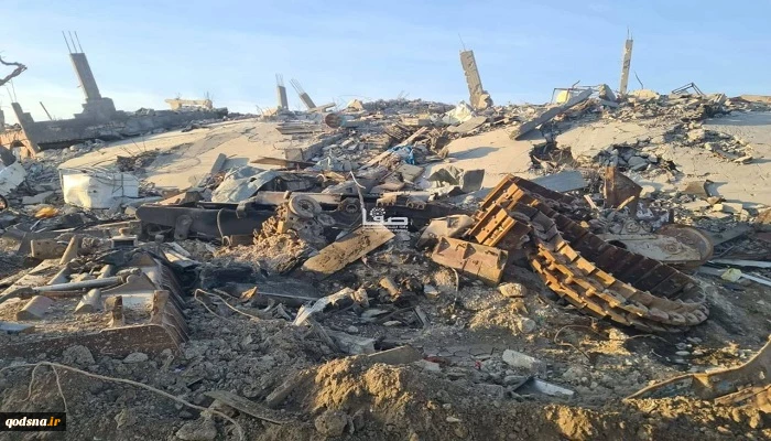 آليات عسكرية اسرائيلية دمرتها المقاومة في غزة 2