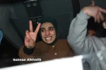 تصاویری از لحظه رسیدن اسرای زن فلسطینی آزاد شده به بیتونیا در غرب رام الله 2