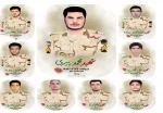 پیکر ۹ شهید مرزبانی فراجا پس از ۱۶ سال به خاک وطن بازگشت 2