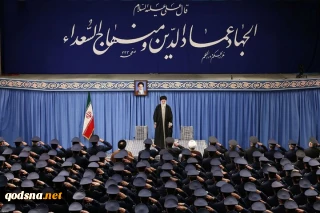 دیدار جمعی از فرماندهان نیروی هوایی و پدافند هوایی ارتش با رهبر انقلاب
