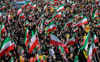 نمایش اقتدار ایران در راهپیمایی حماسی ۲۲ بهمن در سراسر کشور/  پزشکیان:  فلسفه و رمز پیروزی و موفقیت ما وحدت، انسجام و حضور مردم در صحنه است؛ مردم ایران در برابر قلدری ها ایستاده اند و توطئه دشمنان به نتیجه نخواهد رسید/ قطعنامه راهپیمایی: فلسطین اولویت اول جهان اسلام؛  ادامه راه امام راحل در تبعیت کامل از خلف صالح ایشان حضرت آیت الله العظمی امام خامنه‌ای